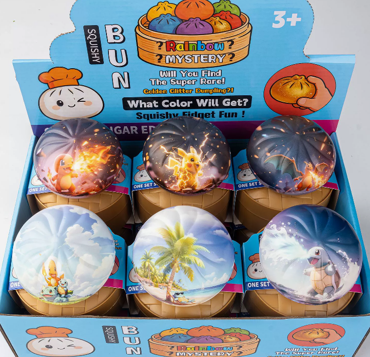 MYSTERY CHARACTER DUMPLING AND STEAMER SETS - LOTS OF CHOICES