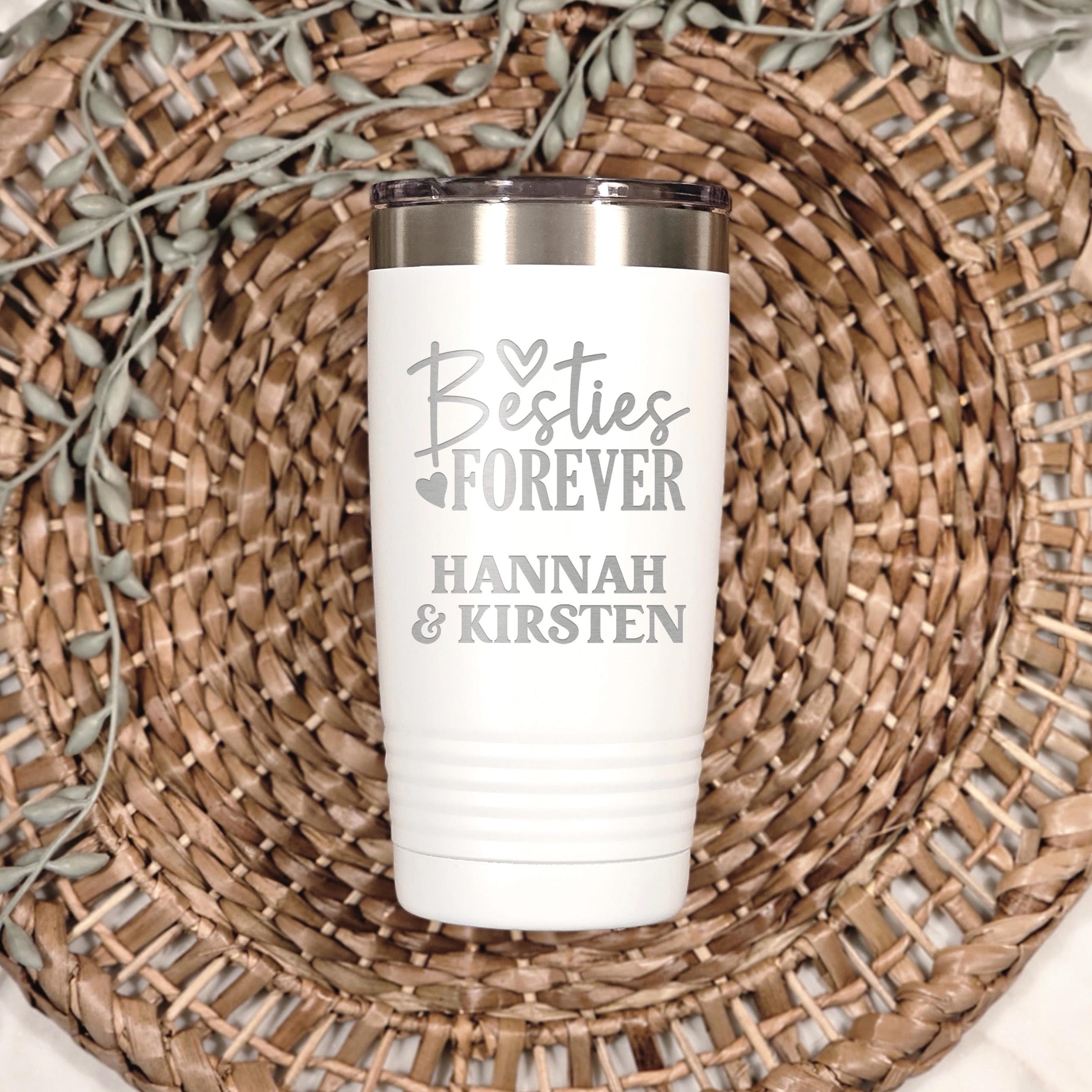 Personalized Travel Tumbler – Custom Friendship Gift | Double Wall Insulated Mug