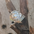 Beautiful Adjustable Winding Sunflower Ring