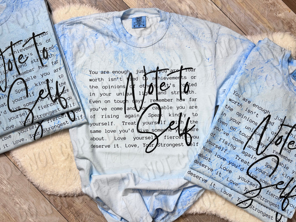 Note To Self || Tee