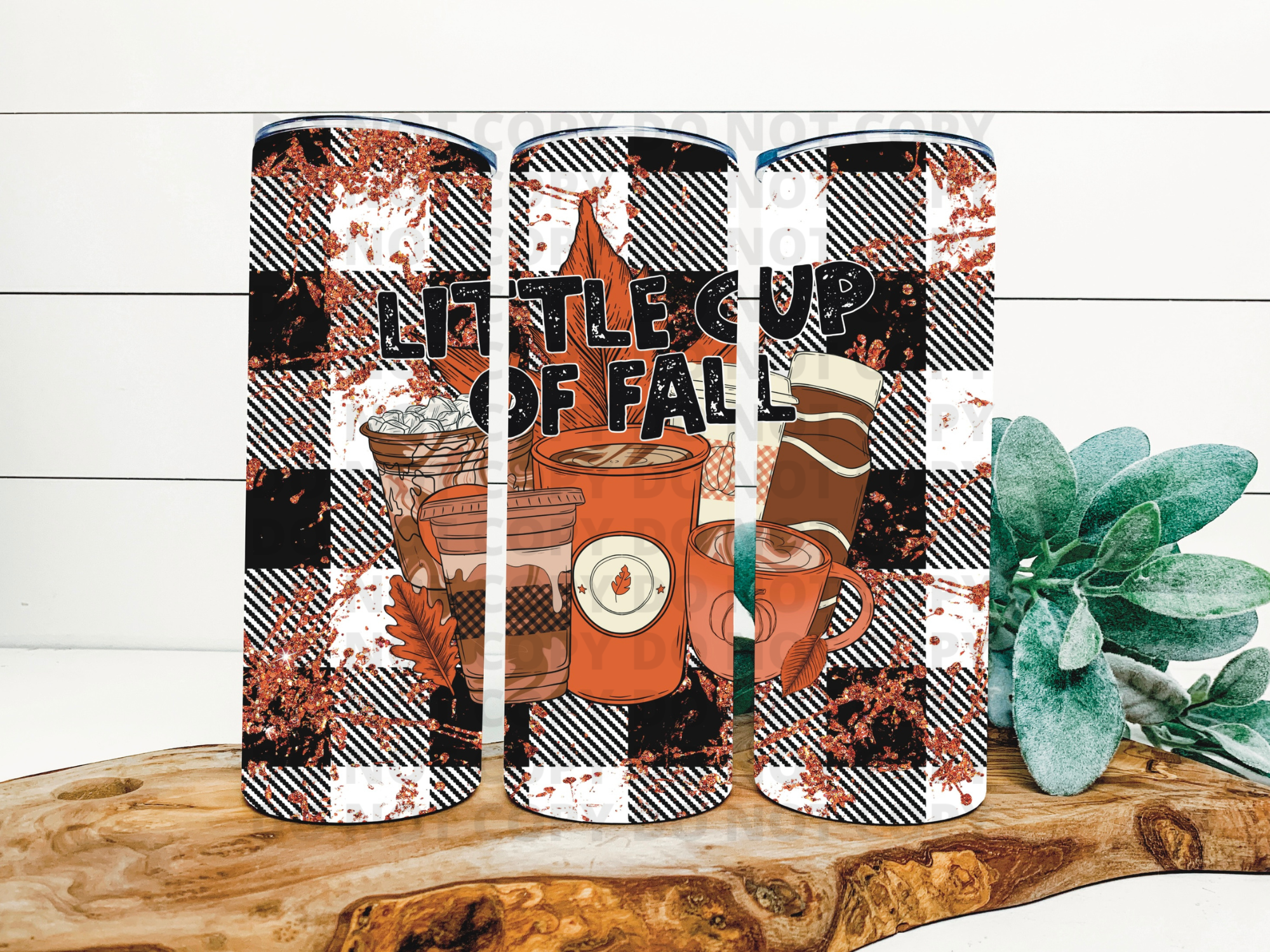 Little Cup of Fall Stainless Steel Tumbler