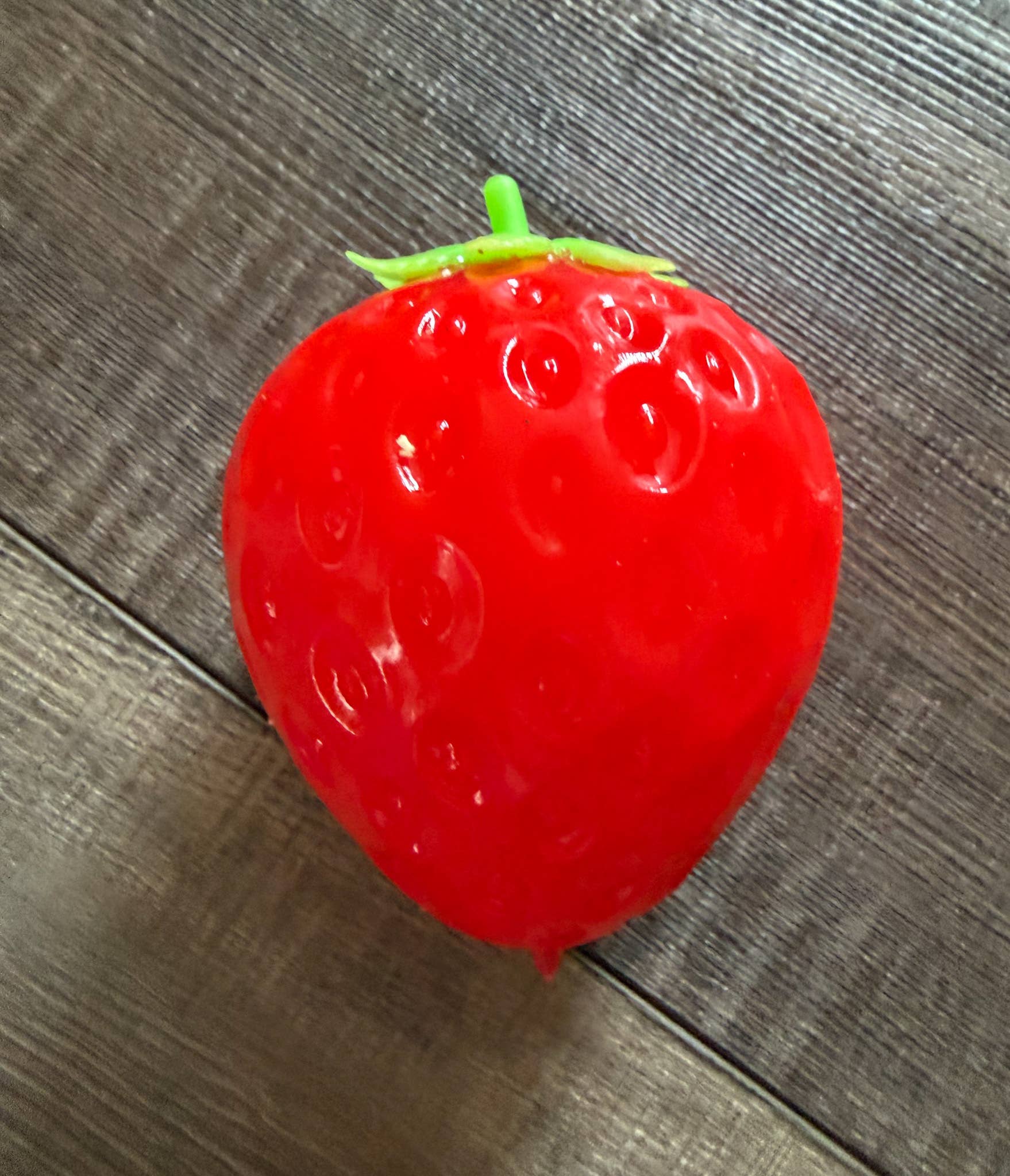 SQUISHY STRAWBERRY STRESS TOY