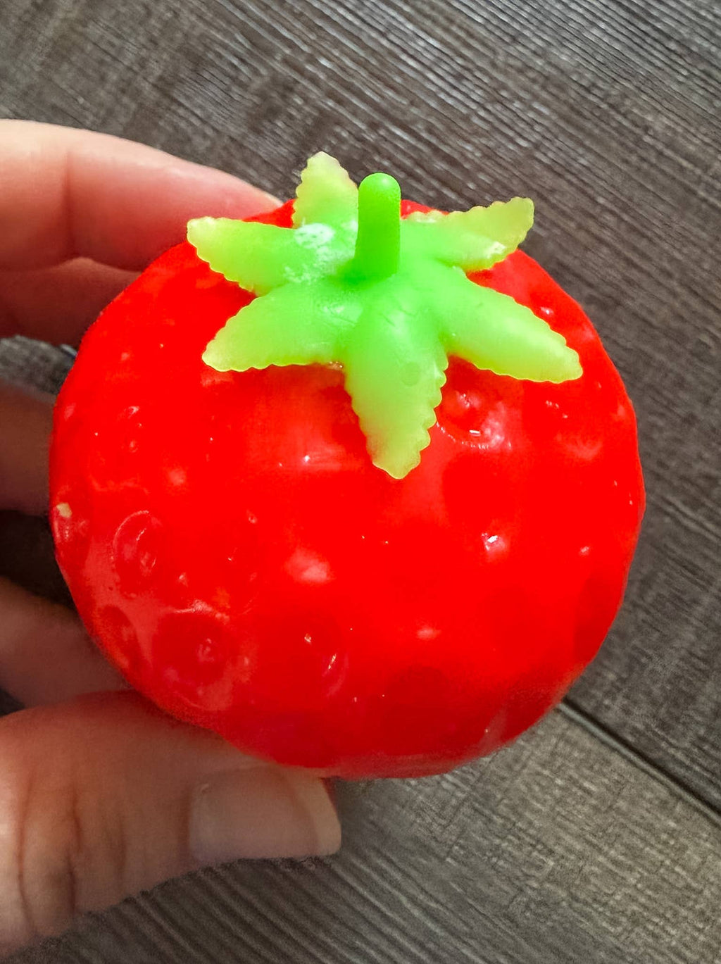 SQUISHY STRAWBERRY STRESS TOY