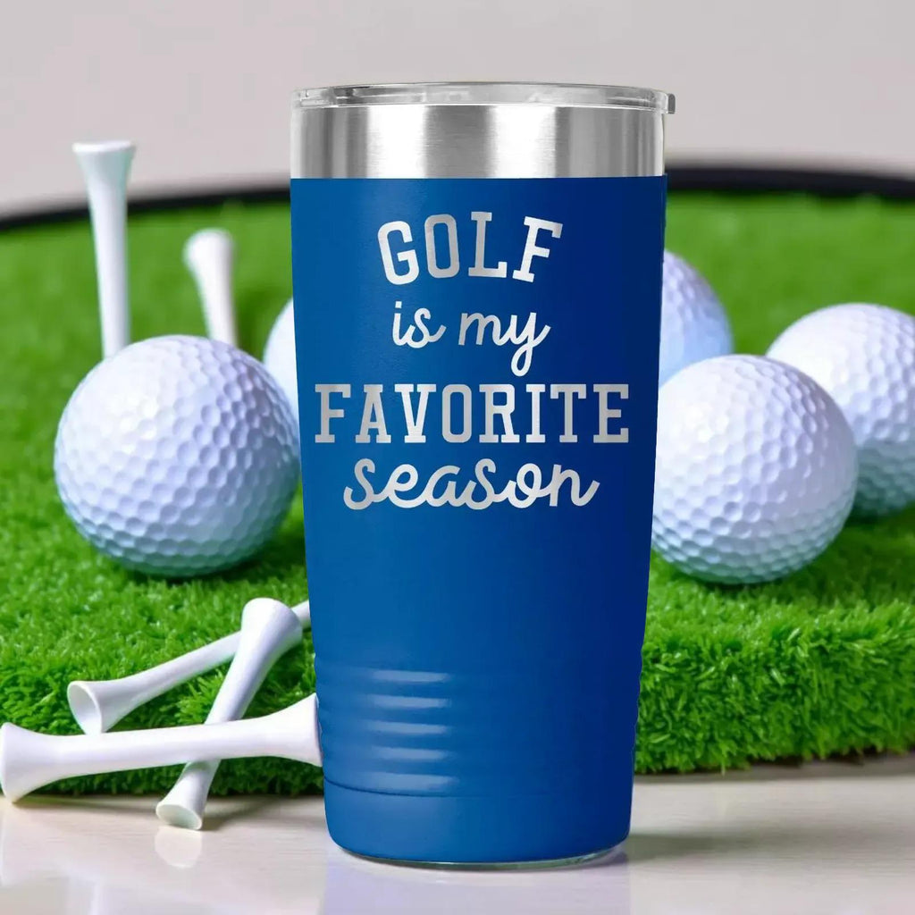 Golf Tumbler - Insulated Travel Mug 20 oz | Double Wall Stainless Steel Cup