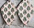 Beautiful Rustic Wood Tree Earrings