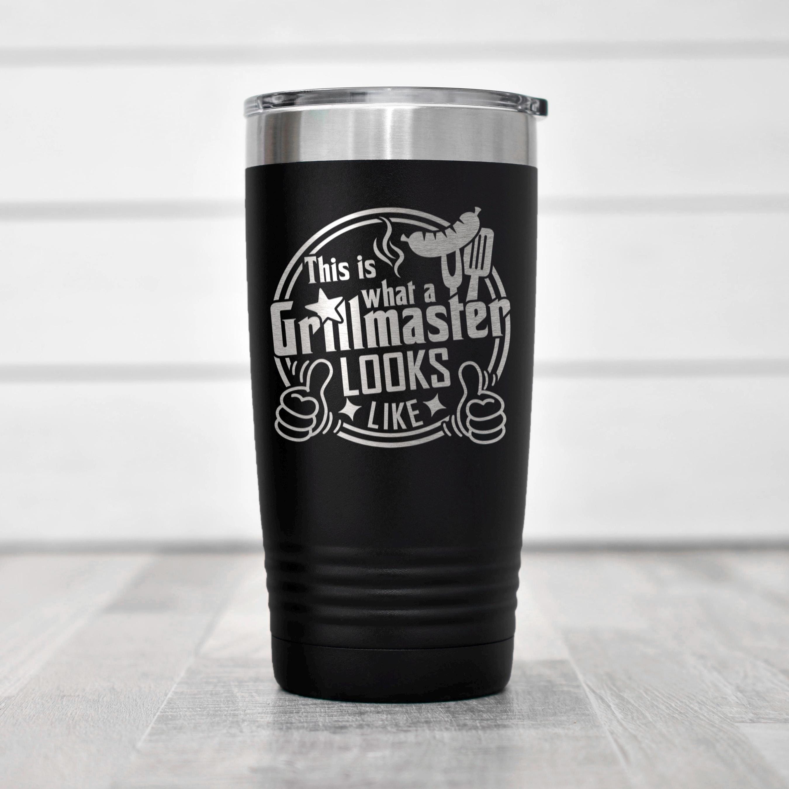 Grillmaster Tumbler - Insulated Stainless Steel Double Wall Tumbler For BBQ Gift