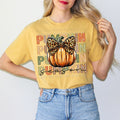 Pumpkin Season Cheetah Print - Tee