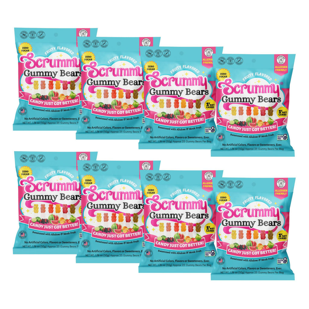 SWITCH® Scrummy Gummy Bears 8-ct Box 1.8oz Bags