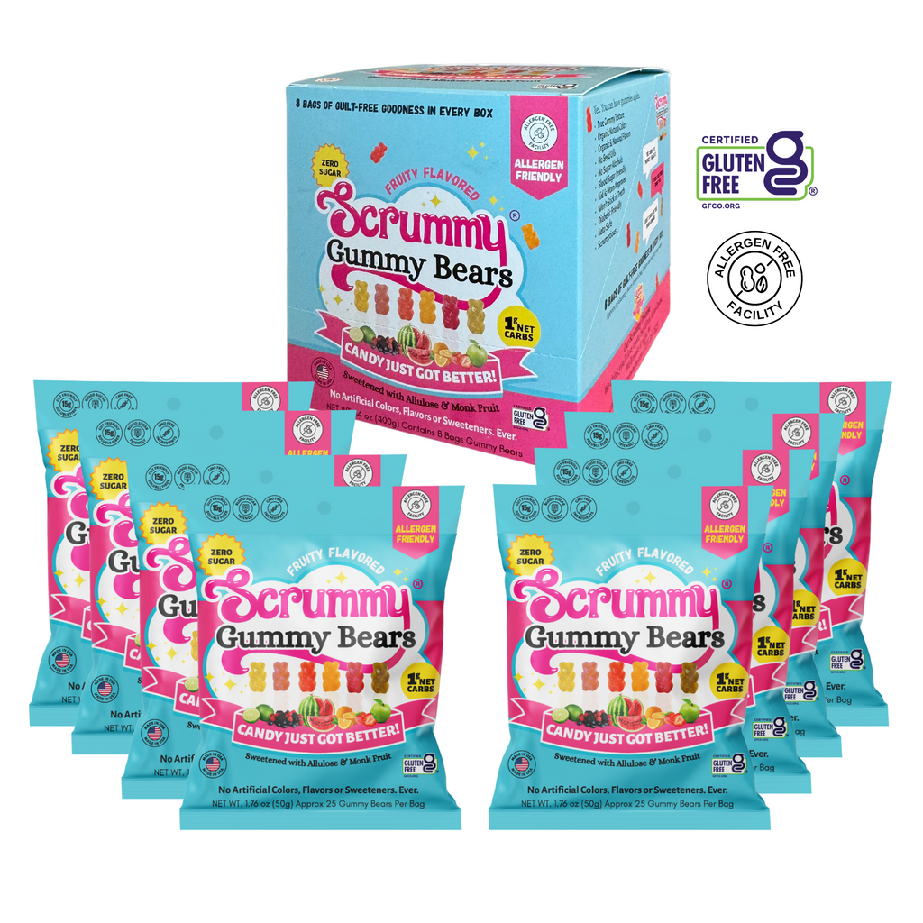 SWITCH® Scrummy Gummy Bears 8-ct Box 1.8oz Bags