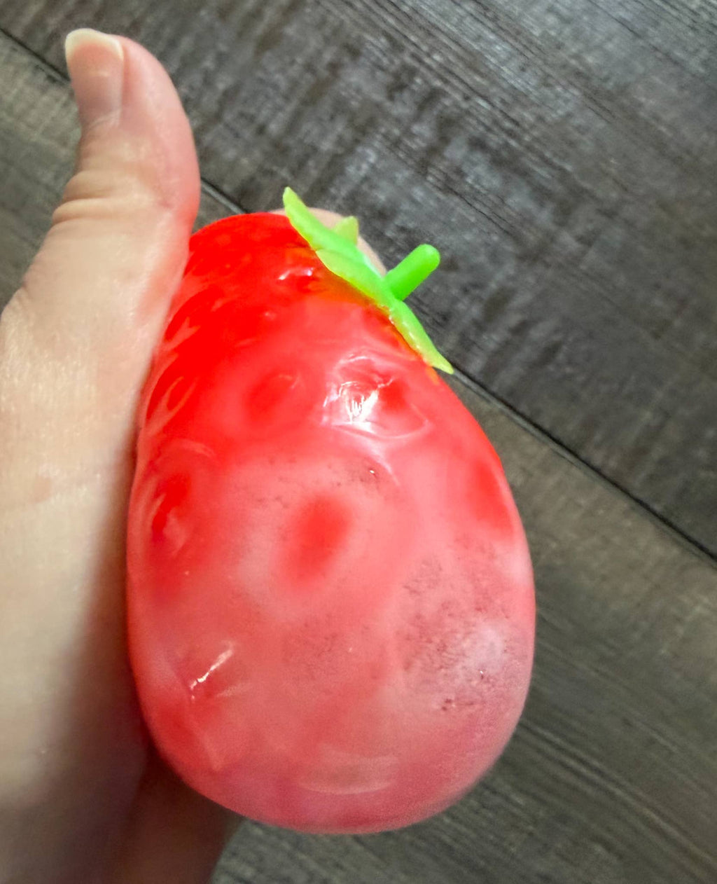 SQUISHY STRAWBERRY STRESS TOY