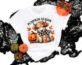 Pumpkin Season Highland Cow - Tee