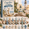 CARRY YOUR CROSS 24 DAY ADVENT CALENDAR | SHOW YOUR FAITH IN ASSORTED ACRYLIC ORNAMENTS