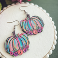 Adorable Fall Pumpkin Earrings
