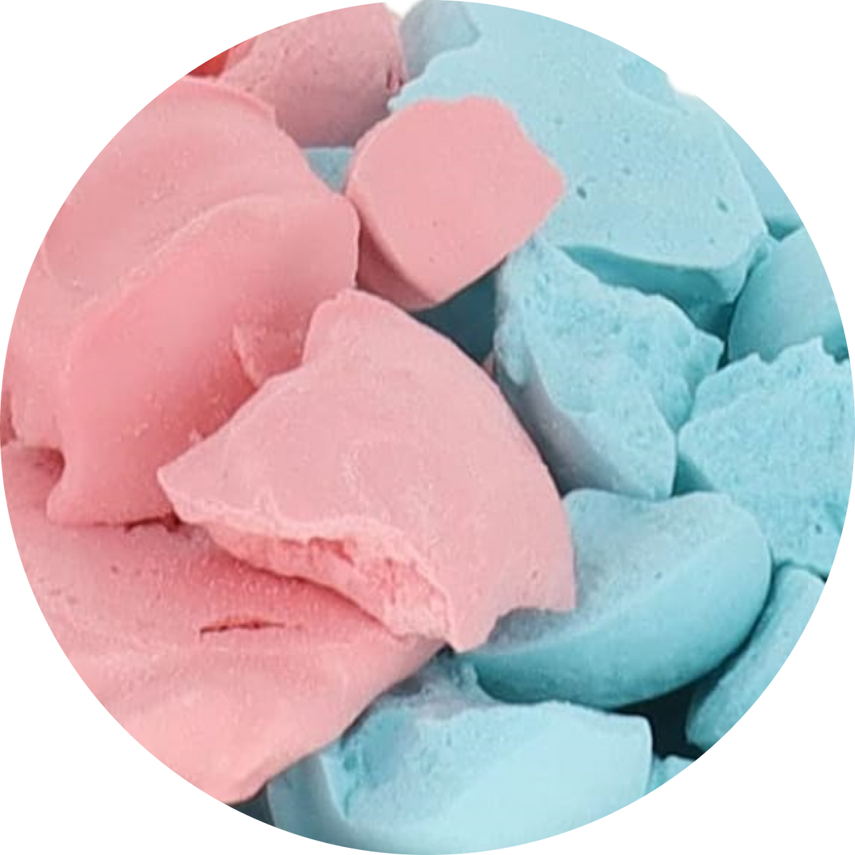 Freeze Dried Ice Cream That Does Not Melt (Bits) Cotton Candy Mix