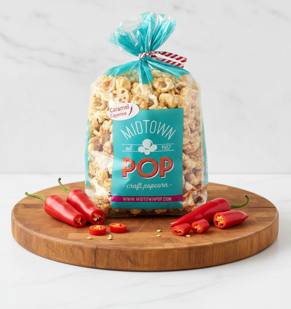 Caramel Cayenne 🌶️ Gourmet Popcorn
