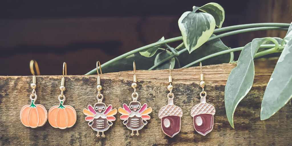 Little Things Fall Earring Set