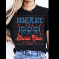 Home Plate Social Club || Faux Glitter || Tee