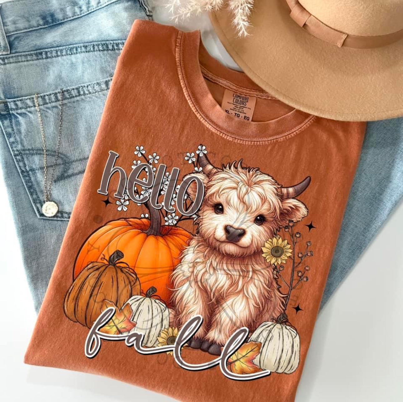 Hello Fall  - Tee