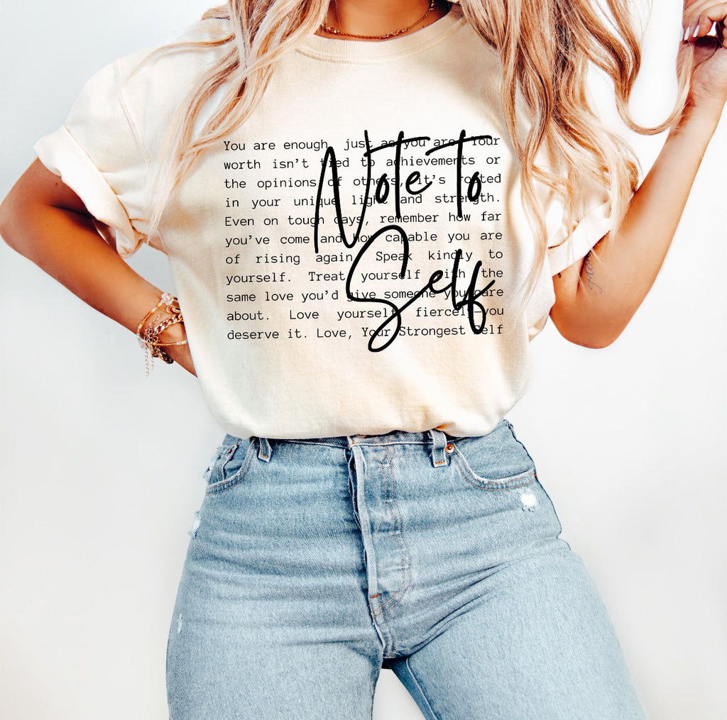 Note To Self || Tee