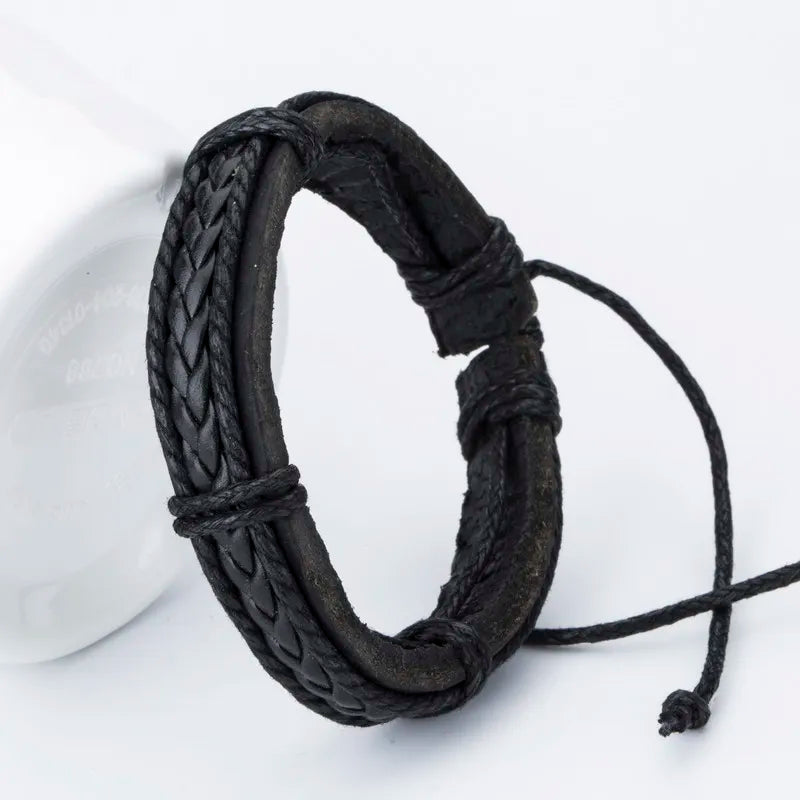 TYO Bracelets New Fashion Charm Leather Bangle Men's Bracelets Popular