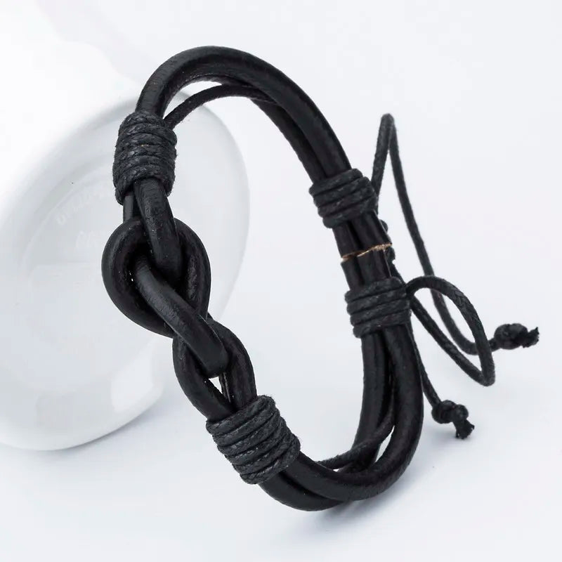 TYO Bracelets New Fashion Charm Leather Bangle Men's Bracelets Popular