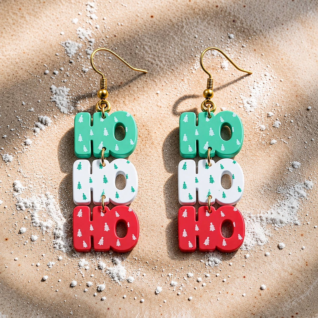 Ho Ho Ho Earrings