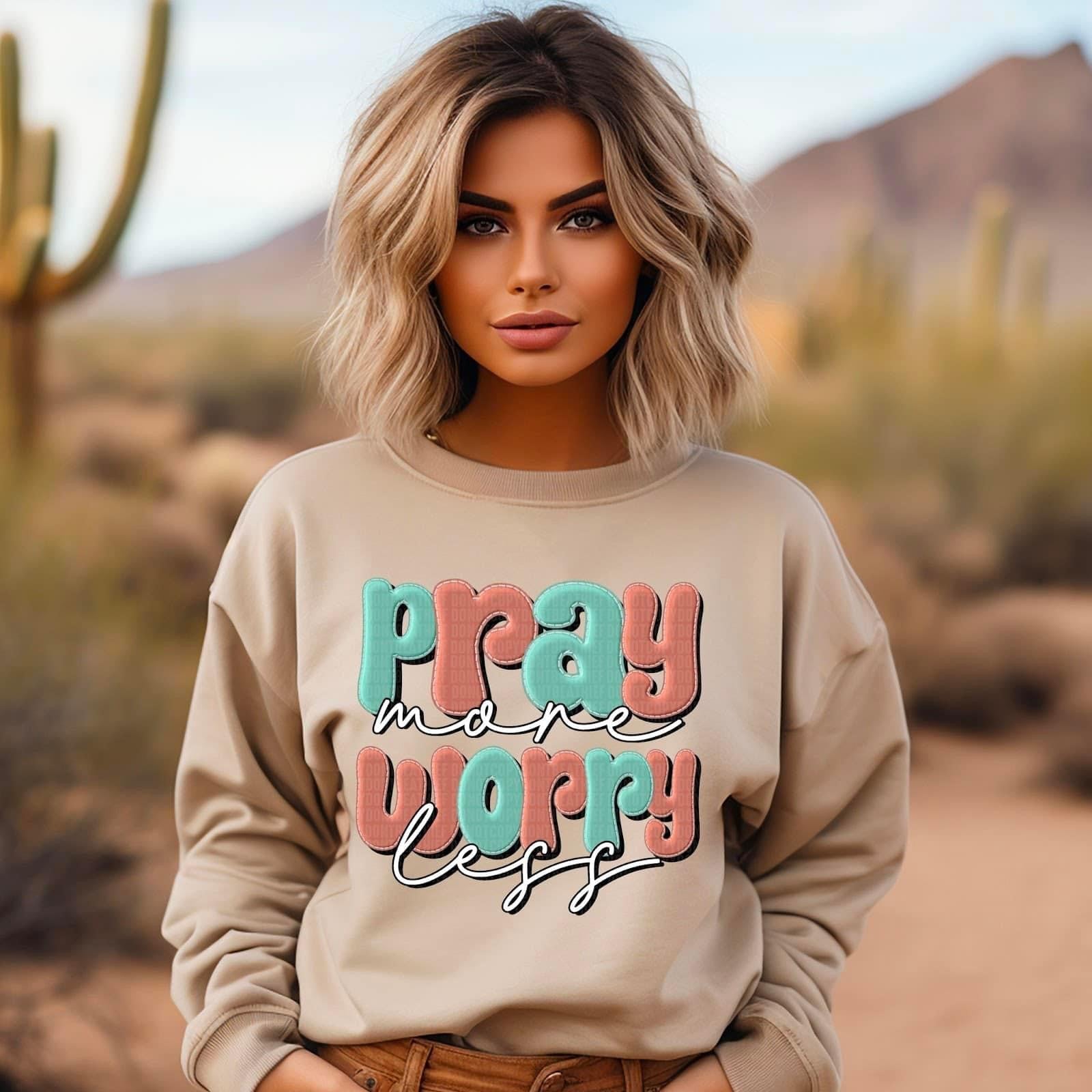 Love More Worry Less - Sweatshirt