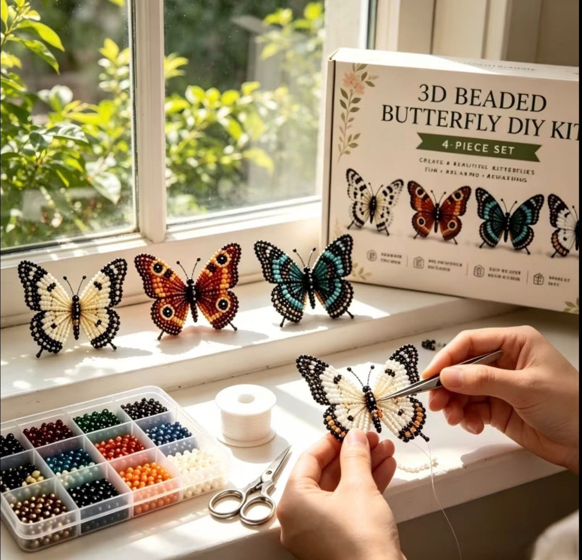 3D BEADED DO IT YOURSELF CRAFT KITS - FOR ALL AGES