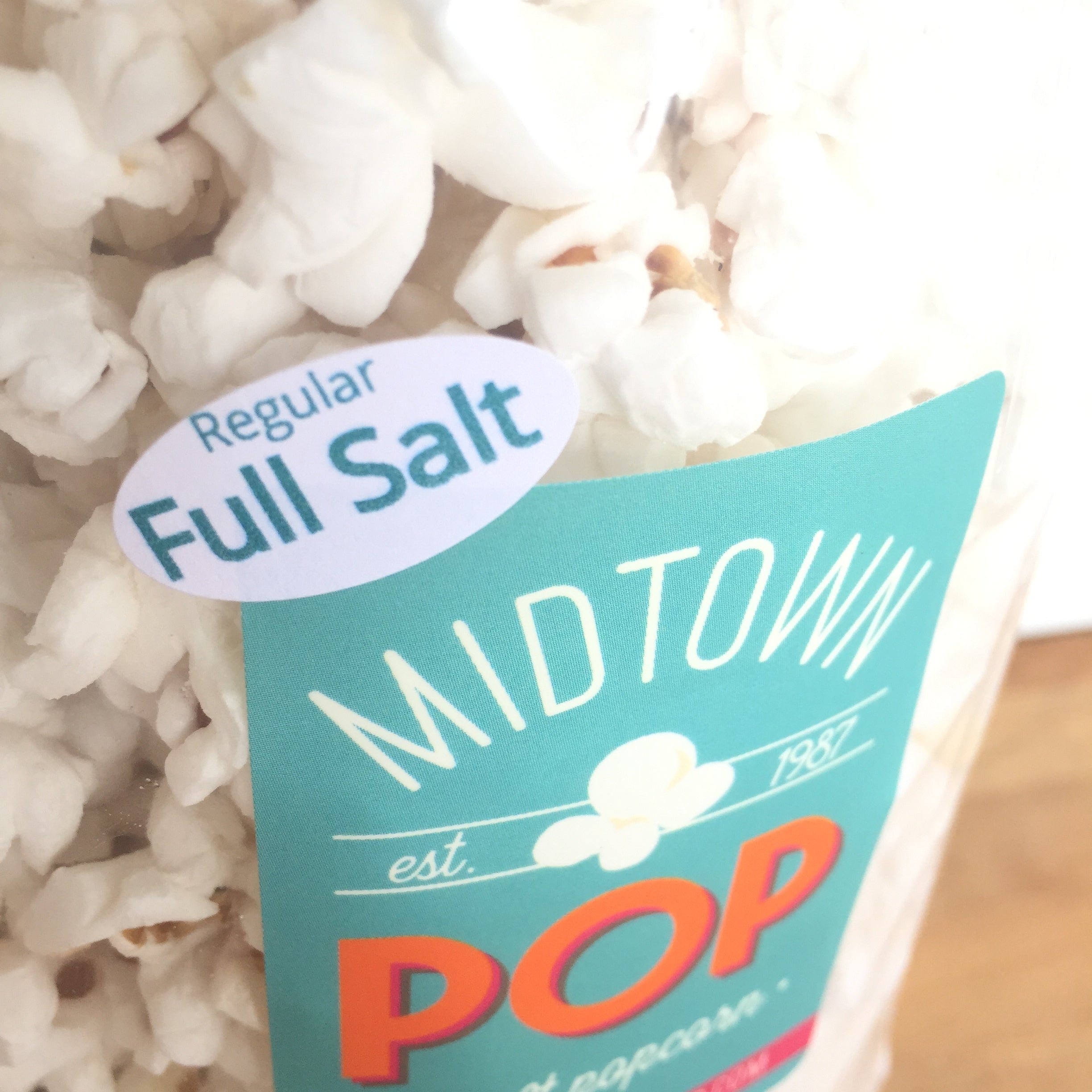 Regular (Full Salt)🧂 Gourmet Popcorn