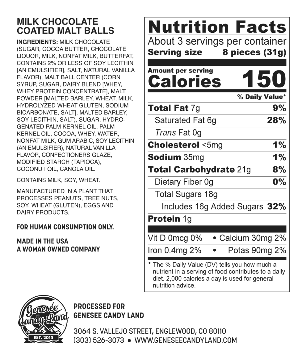 Bear Poop (Chocolate Covered Malt Balls)