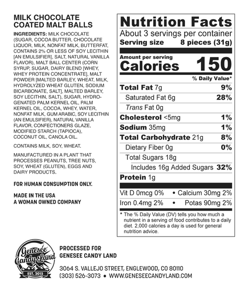 Bear Poop (Chocolate Covered Malt Balls)