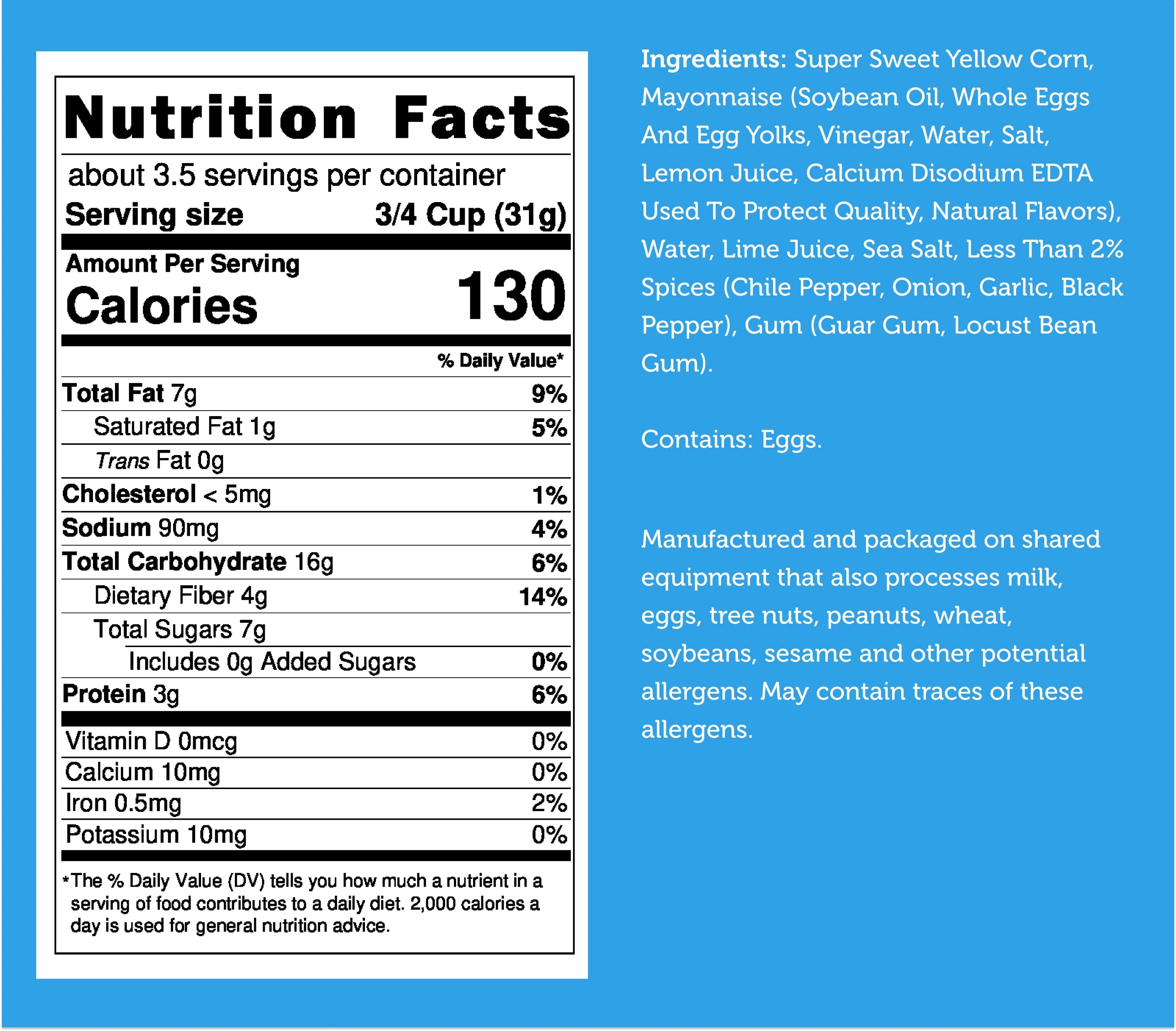Freeze Dried Corn - Mexican Street Flavor
