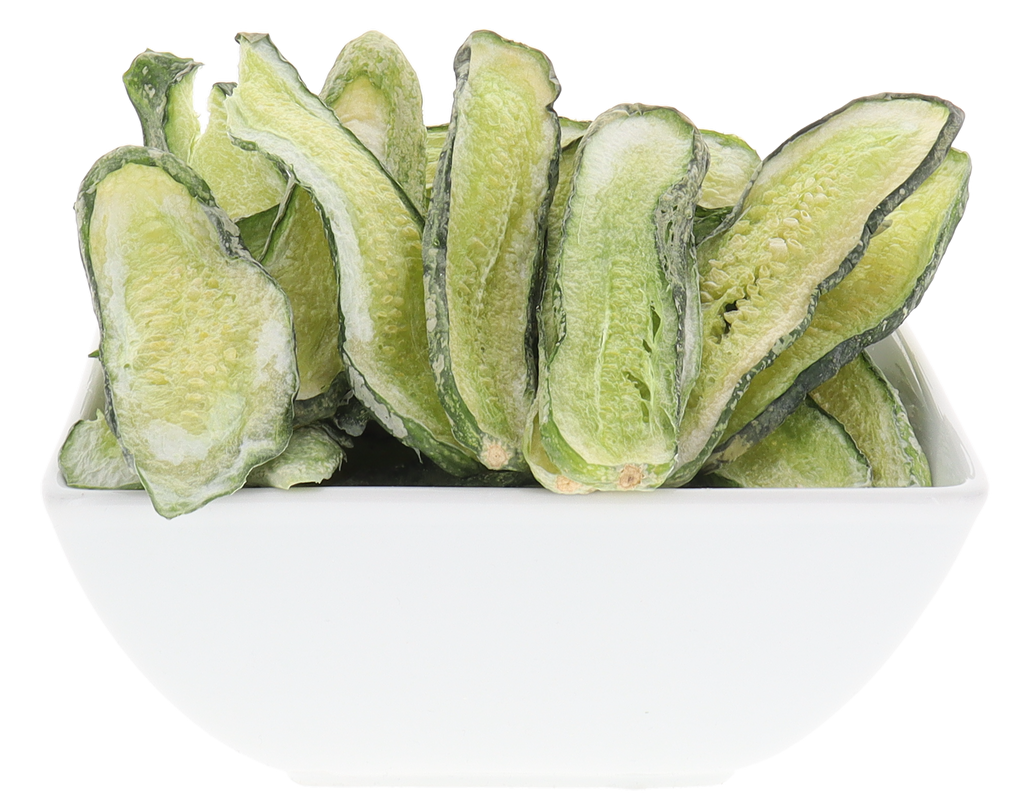 Freeze Dried New Pickle Slices from The Pickle Guys (Minimal Salt)