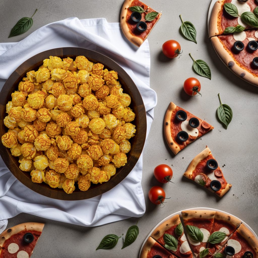Large Gourmet Chicago Pizza Popcorn Bag