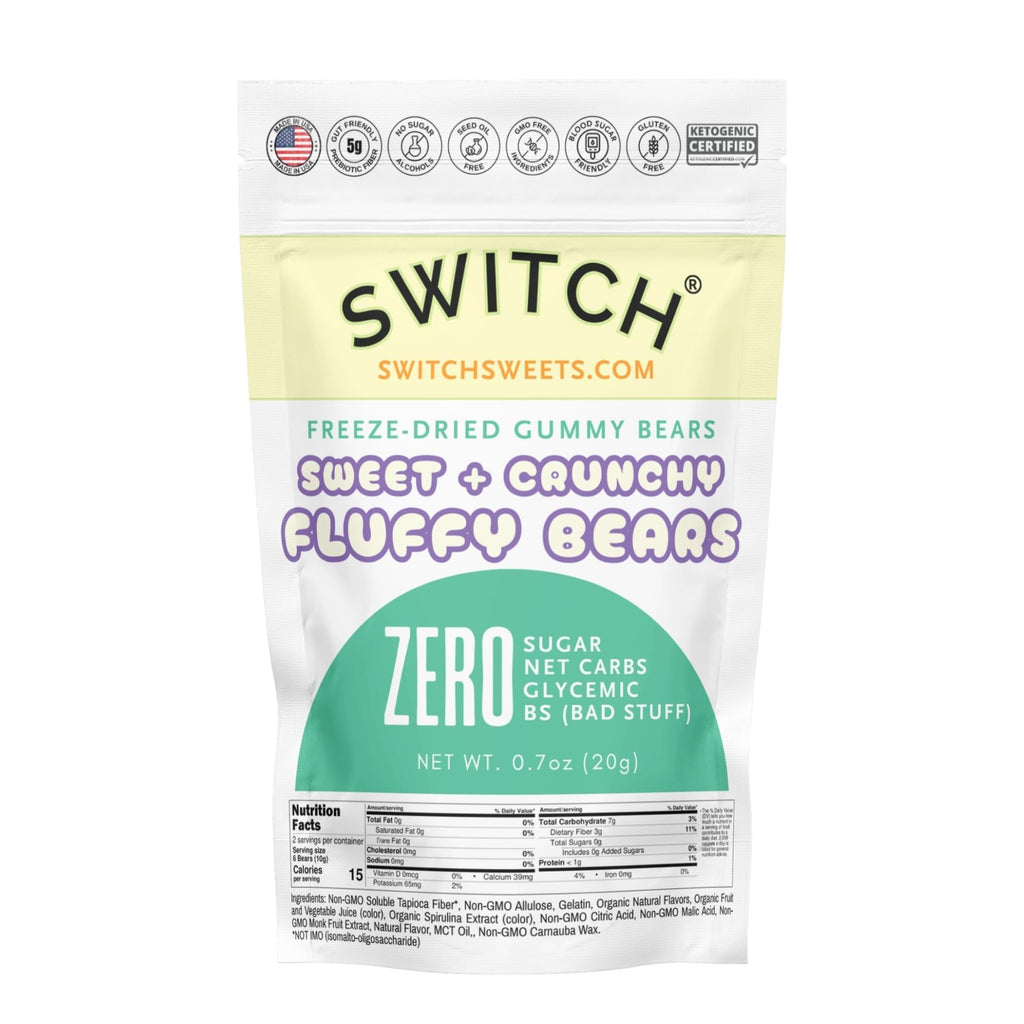 SWITCH® Freeze-Dried Sweet + Crunchy Fluffy Bears