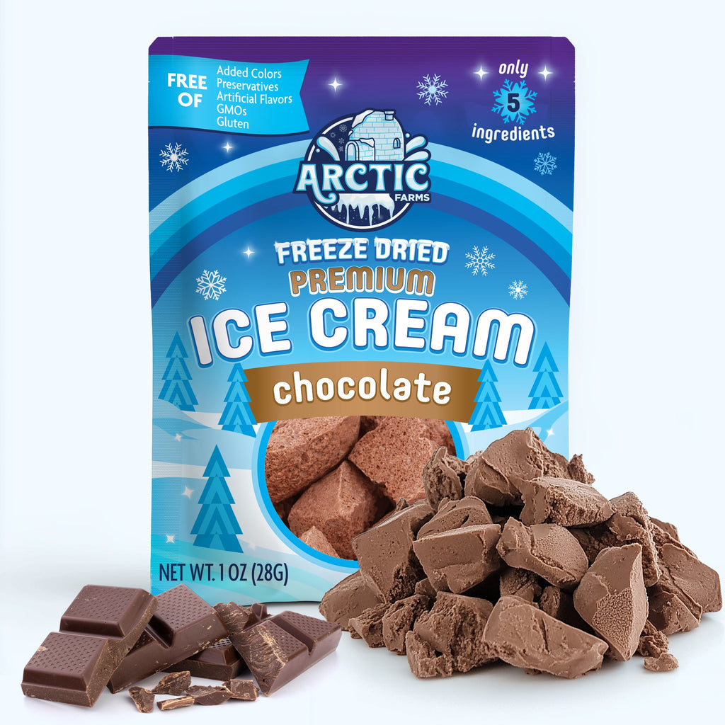 PREMIUM Freeze Dried Ice Cream * Only 5 Ingredients * Chocolate