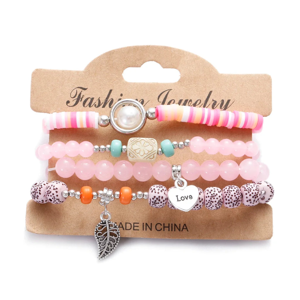 Vintage Bohemia Women Bracelets Set