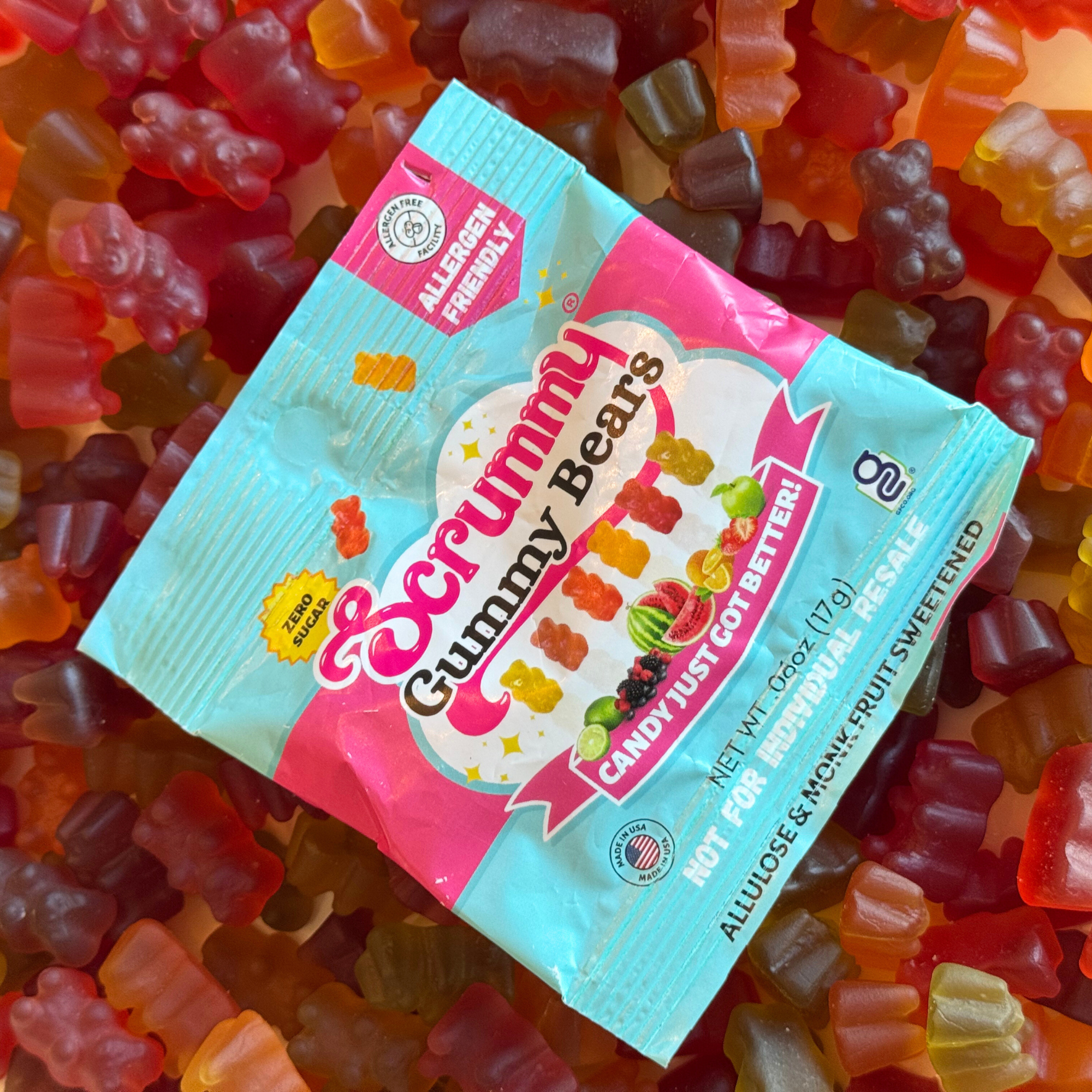 SWITCH® Scrummy Gummy Bears 10-ct Snack Pack of Mini Bags