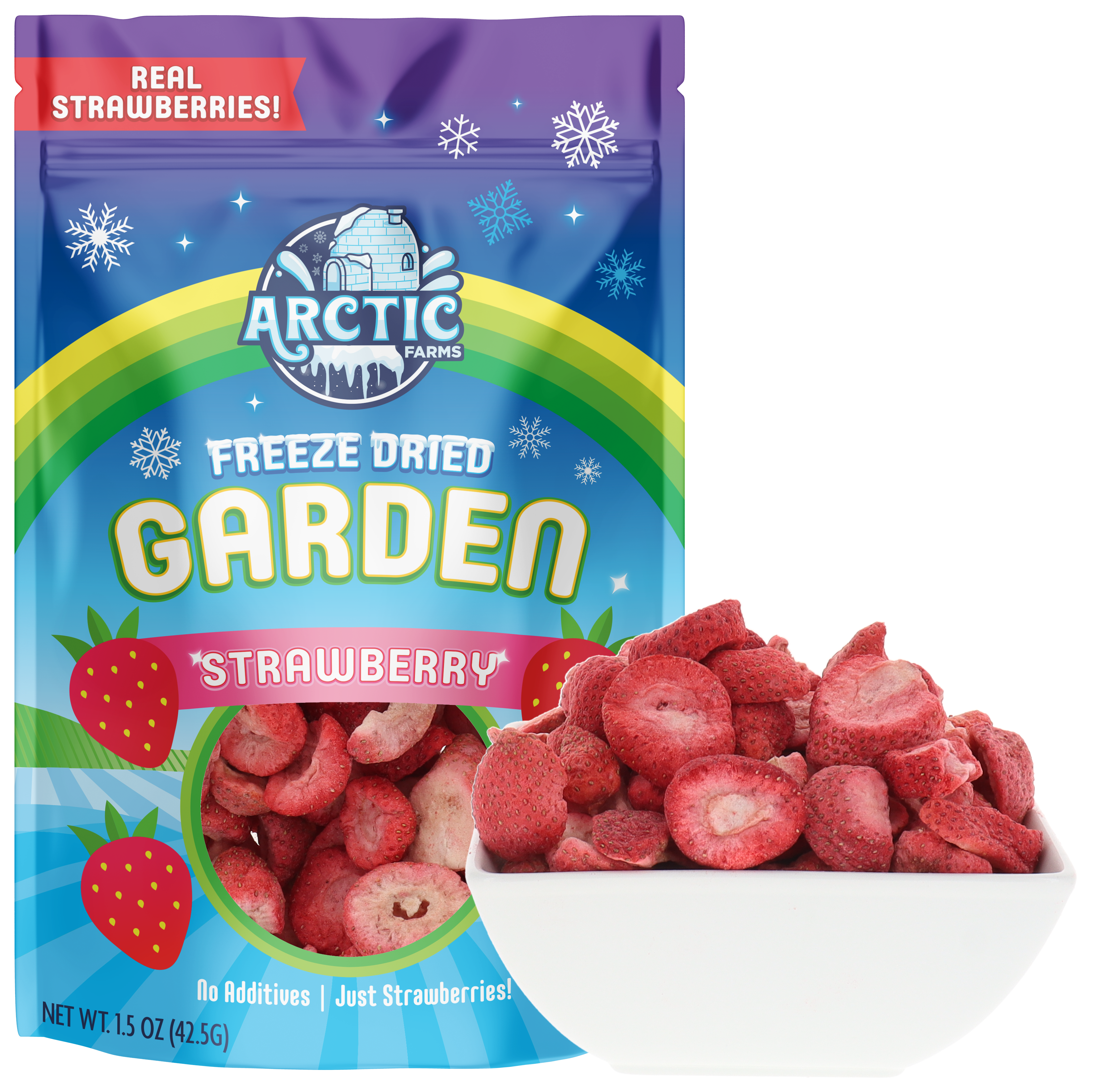 Freeze Dried Strawberries Organic Strawberry Slices