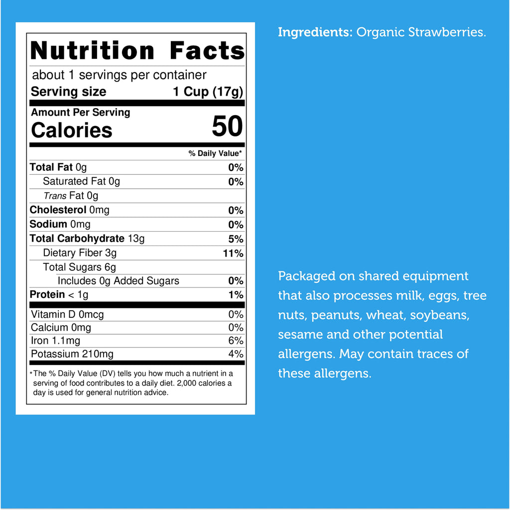 Freeze Dried Strawberries Organic Strawberry Slices