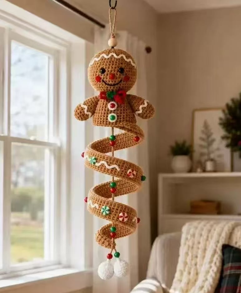PREORDER ITEM (SEE DETAILS) - DIY HOLIDAY SPIRAL ORNAMENT CROCHET CRAFT PROJECTS