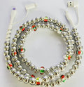 CHRISTMAS HOLIDAY BEADED 4-IN-1 FAST CHARGING CABLE - GREAT STOCKING STUFFER