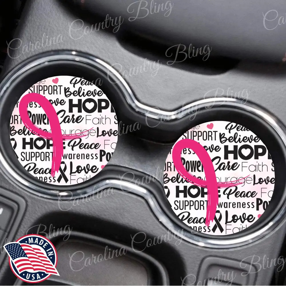 Awareness - Car Coasters