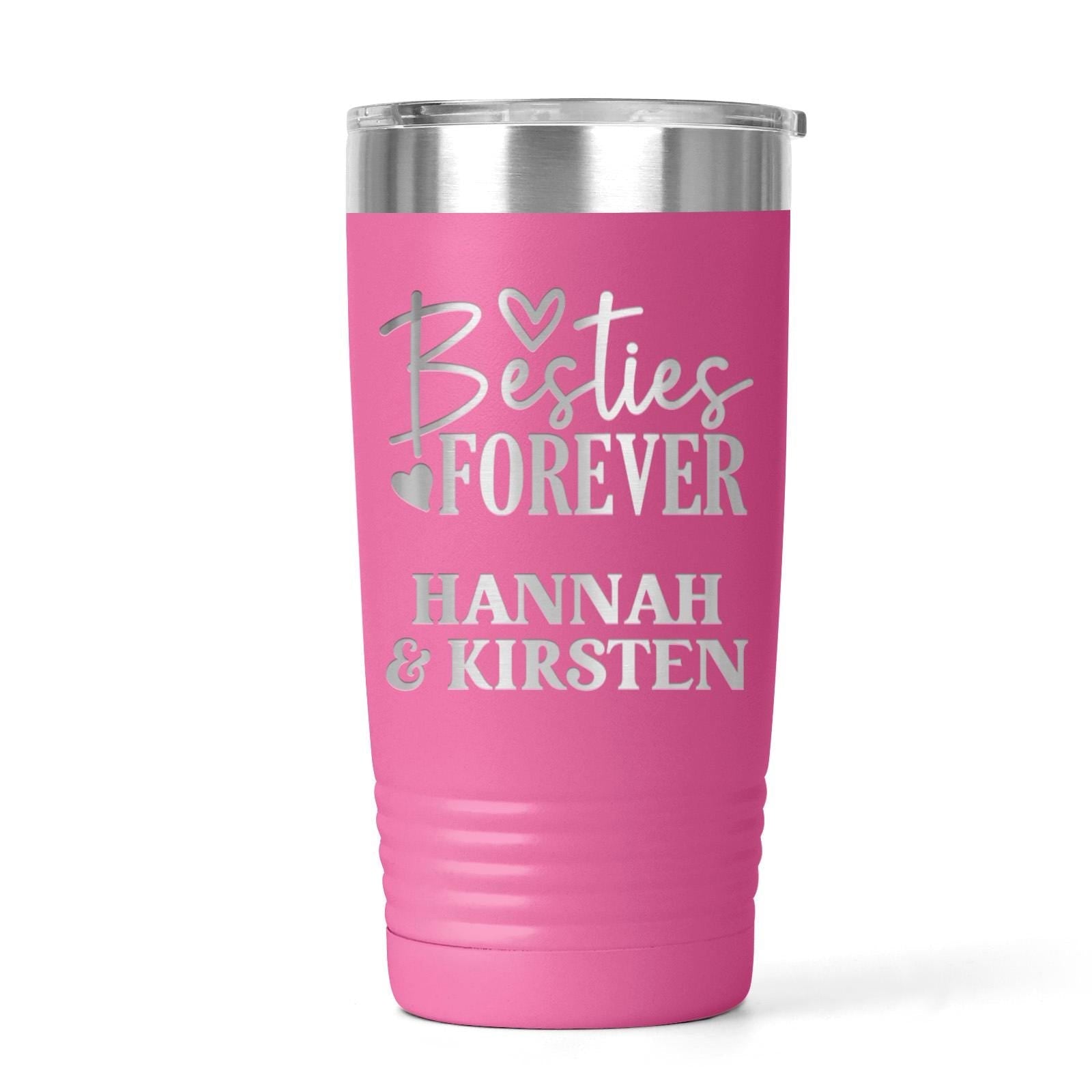 Personalized Travel Tumbler – Custom Friendship Gift | Double Wall Insulated Mug