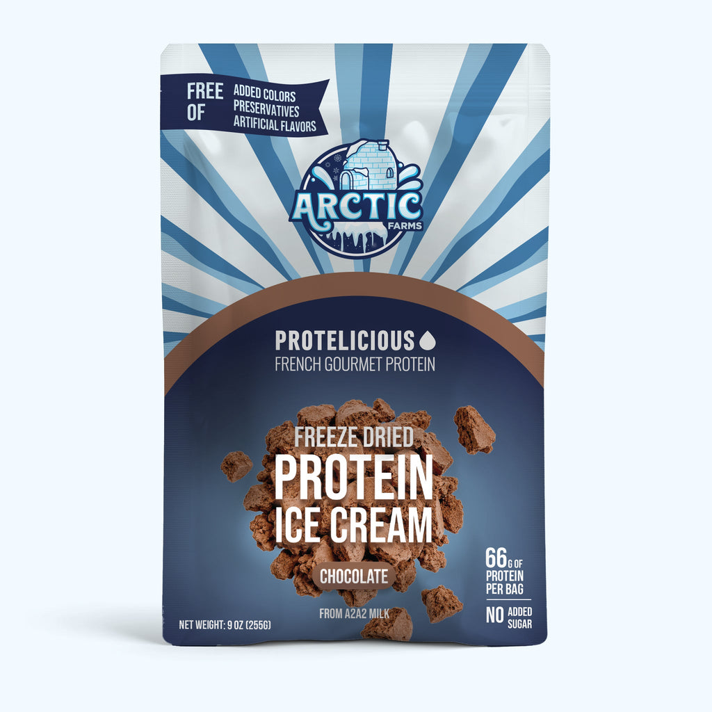 Freeze‑Dried Protein Ice Cream (Zero Added Sugar) — Chocolate