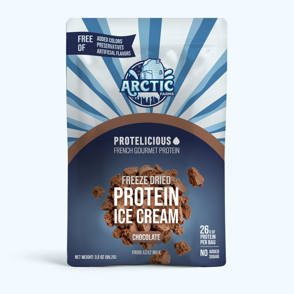 Freeze‑Dried Protein Ice Cream (Zero Added Sugar) — Chocolate