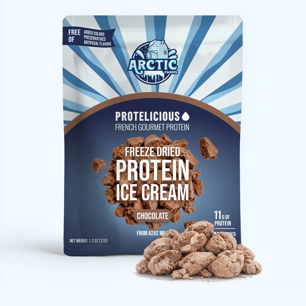 Freeze‑Dried Protein Ice Cream (Zero Added Sugar) — Chocolate