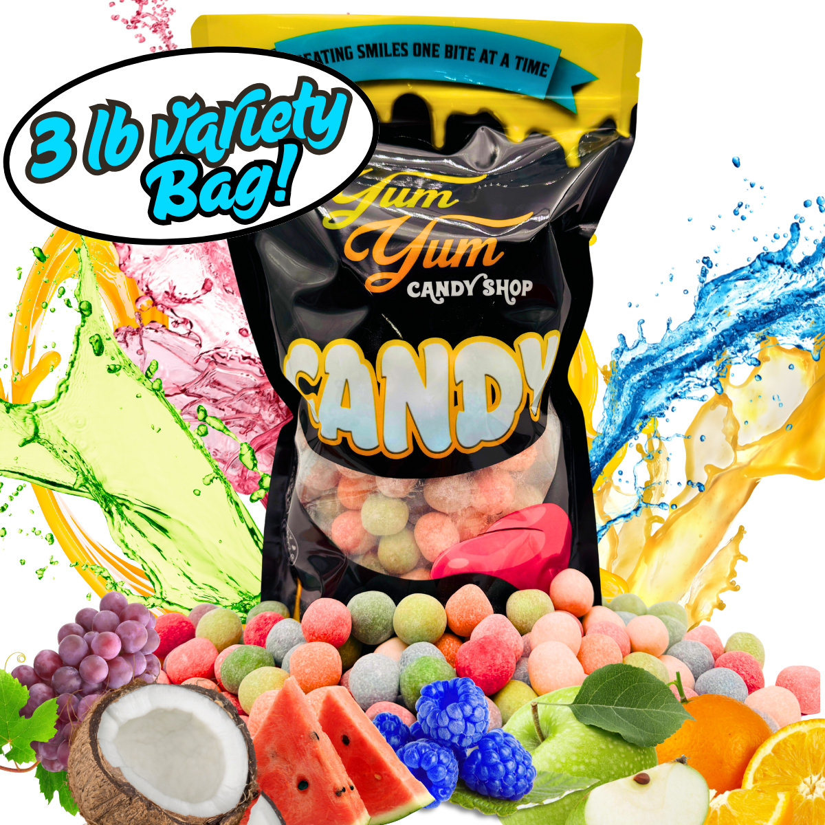 Extreme Sour Balls Candy
