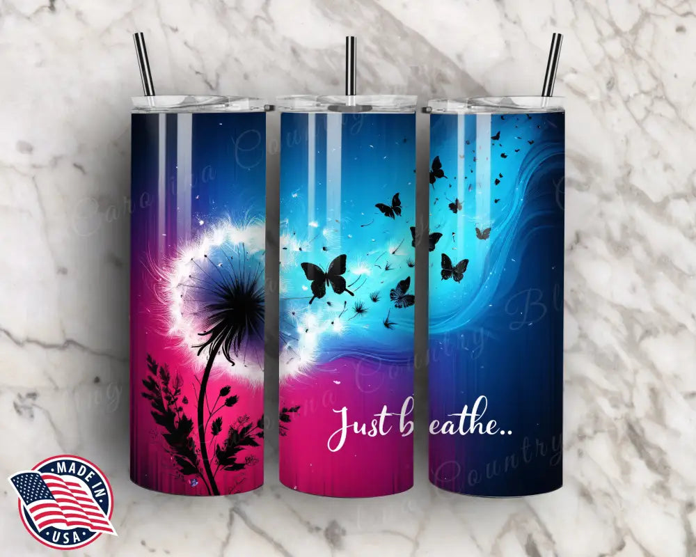 Just Breathe – Tumbler