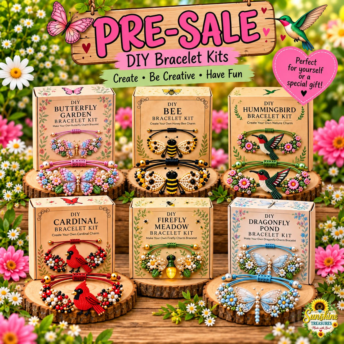 PREORDER ITEM (SEE DETAILS) - DIY CRAFT BRACELET PROJECTS